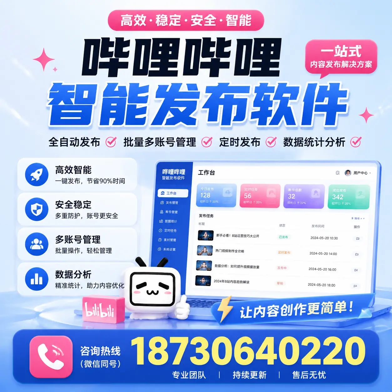 在 昌都 利用哔哩哔哩智能发布软件实现营销目标的技巧
